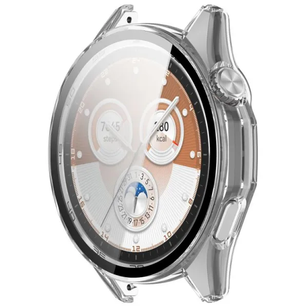 PC FULL COVER Plastový kryt so sklom pre Huawei Watch GT 6 46mm priehľadný
