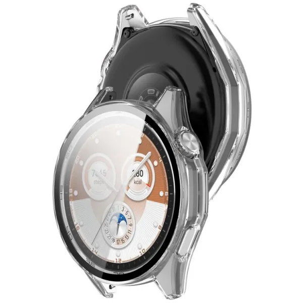 PC FULL COVER Plastový kryt so sklom pre Huawei Watch GT 6 46mm priehľadný