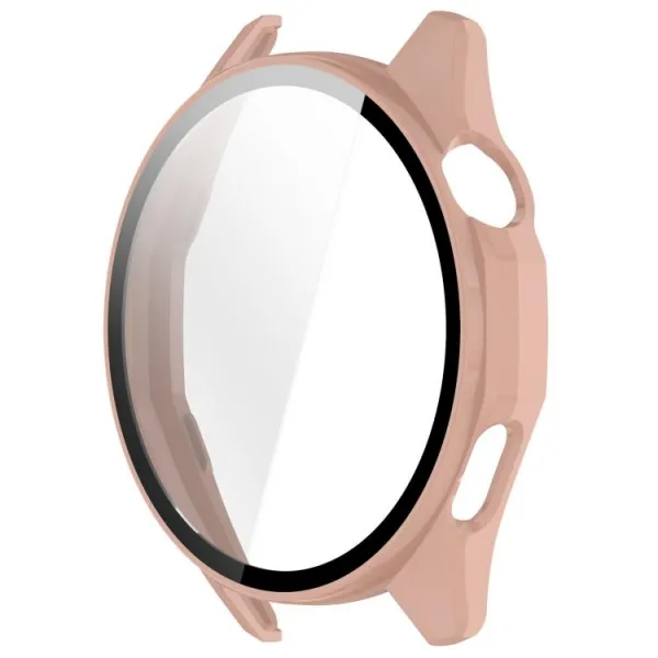 PC FULL COVER Plastový kryt so sklom pre Huawei Watch GT 6 46mm ružový