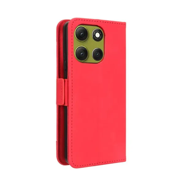 SLOT Peňaženkový obal pre Motorola Moto G86 Power 5G červený