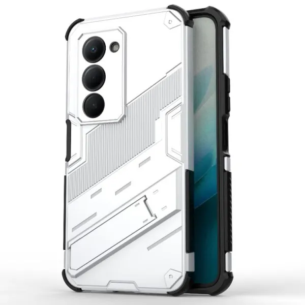 BIB Ochranný obal so stojanom pre Xiaomi Redmi 15 / Redmi 15 5G biely