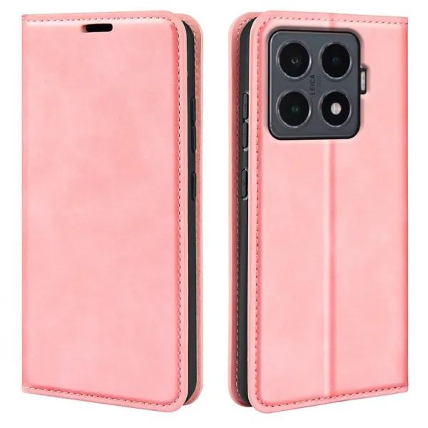 MAGNETIC Zaklápací kryt pre Xiaomi 15T Pro ružový