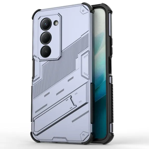 BIB Ochranný obal so stojanom pre Xiaomi Redmi 15 / Redmi 15 5G šedý