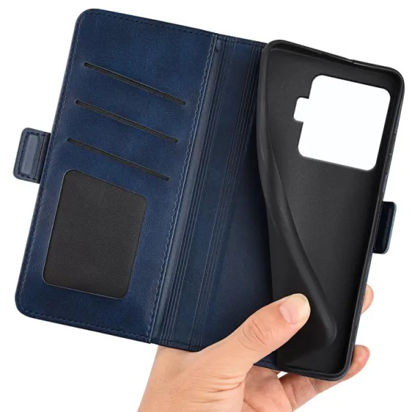 SIDE Peňaženkové puzdro pre Xiaomi 15T Pro modré