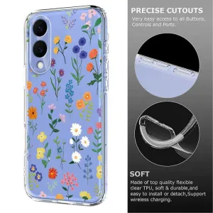 ART TPU Ochranný kryt pre Samsung Galaxy S25 Edge DAISY