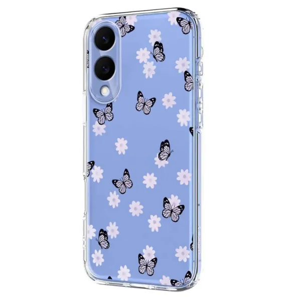 ART TPU Ochranný kryt pre Samsung Galaxy S25 Edge LITTLE BUTTERFLY