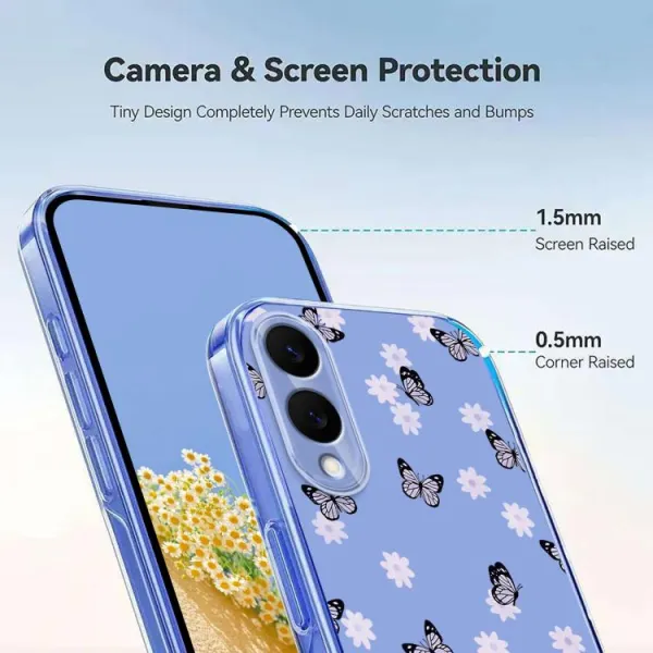 ART TPU Ochranný kryt pre Samsung Galaxy S25 Edge LITTLE BUTTERFLY