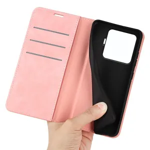 MAGNETIC Zaklápací kryt pre Xiaomi 15T Pro ružový