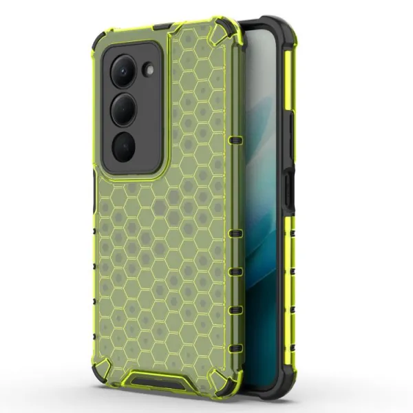 HONEYCOMB Ochranný kryt Xiaomi Redmi 15 / Redmi 15 5G zelený
