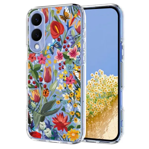 ART TPU Ochranný kryt pre Samsung Galaxy S25 Edge LILY