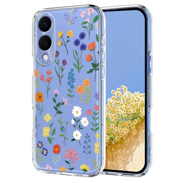 ART TPU Ochranný kryt pre Samsung Galaxy S25 Edge DAISY