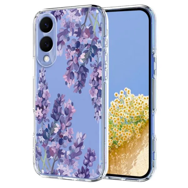 ART TPU Ochranný kryt pre Samsung Galaxy S25 Edge WISTERIA