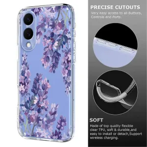 ART TPU Ochranný kryt pre Samsung Galaxy S25 Edge WISTERIA