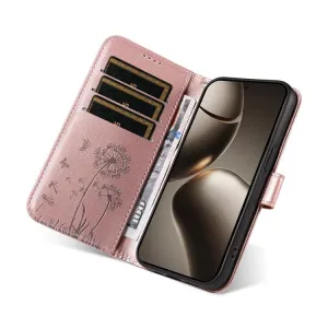 ART DANDELION Peňaženkové puzdro pre Xiaomi 15T Pro ružové