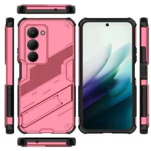 BIB Ochranný obal so stojanom pre Xiaomi Redmi 15 / Redmi 15 5G ružový