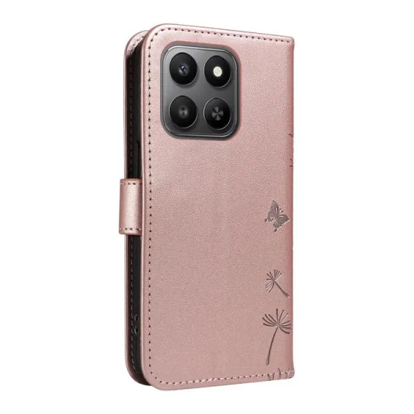 ART DANDELION Peňaženkové puzdro pre Honor 400 Smart 5G / Honor X7d ružové