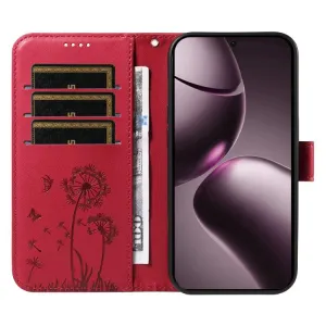 ART DANDELION Peňaženkové puzdro pre Xiaomi 15T červené