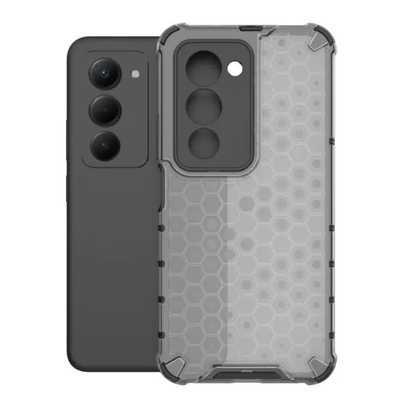 HONEYCOMB Ochranný kryt Xiaomi Redmi 15 / Redmi 15 5G čierny