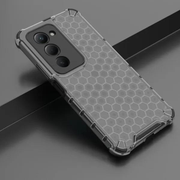 HONEYCOMB Ochranný kryt Xiaomi Redmi 15 / Redmi 15 5G čierny