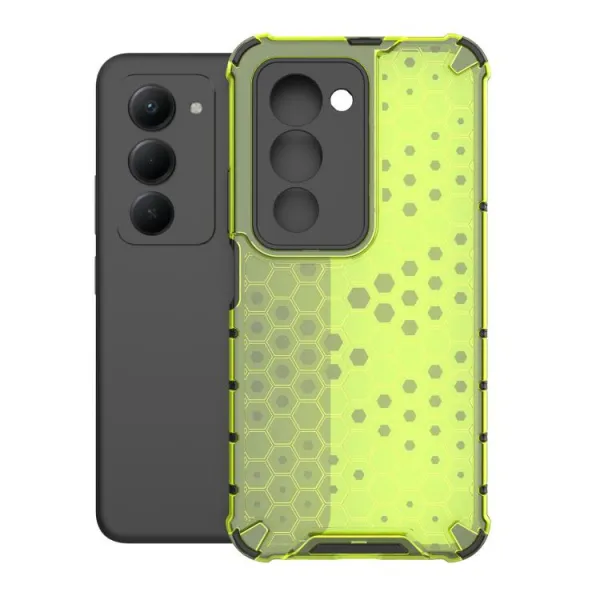 HONEYCOMB Ochranný kryt Xiaomi Redmi 15 / Redmi 15 5G zelený