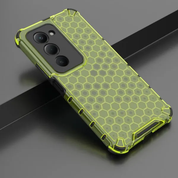 HONEYCOMB Ochranný kryt Xiaomi Redmi 15 / Redmi 15 5G zelený