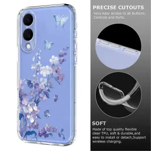 ART TPU Ochranný kryt pre Samsung Galaxy S25 Edge VIOLET