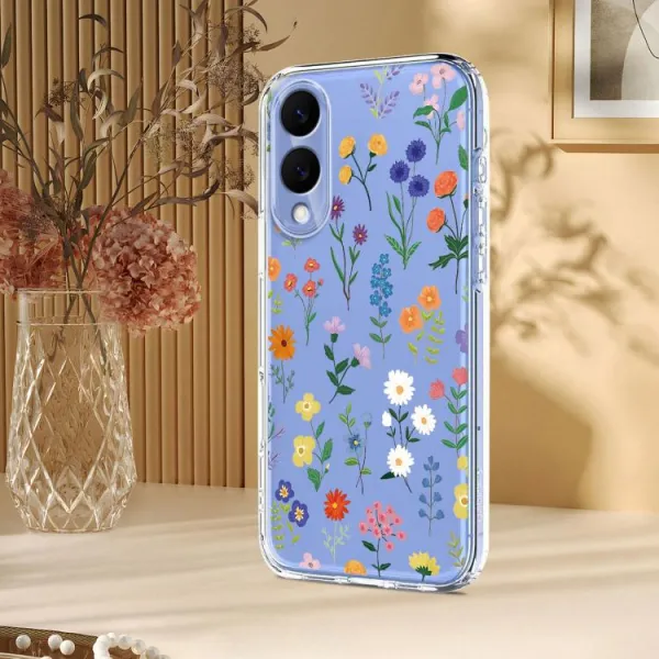 ART TPU Ochranný kryt pre Samsung Galaxy S25 Edge DAISY