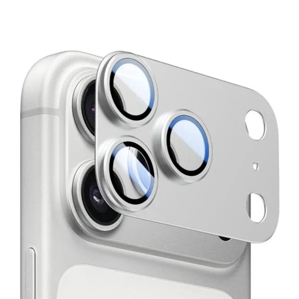 KALEBOL ALU Sklo pre fotoaparát Apple iPhone 17 Pro SILVER