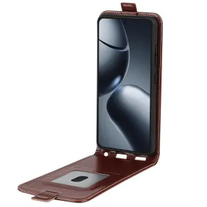 Vyklápacie puzdro pre Xiaomi 15T Pro hnedé