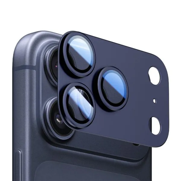 KALEBOL ALU Sklo pre fotoaparát Apple iPhone 17 Pro BLUE