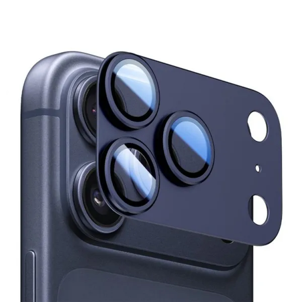 KALEBOL ALU Sklo pre fotoaparát Apple iPhone 17 Pro Max BLUE
