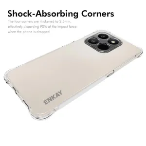 ENKAY AIRBAG Extra odolný kryt Honor 400 Smart 5G / Honor X7d priehľadný