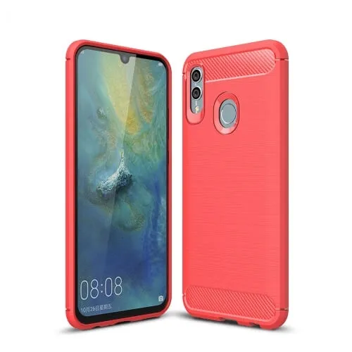 FLEXI TPU kryt Huawei P Smart 2019 / Honor 10 Lite červený