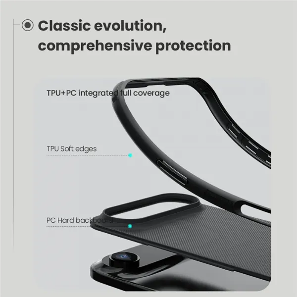 Nillkin Super Frosted PRO Magnetic Apple iPhone Air Black