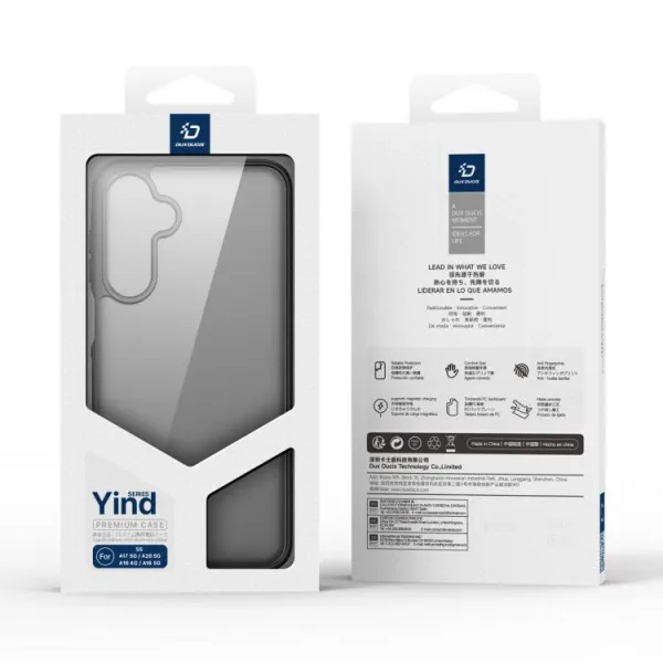 DUX YIND Ochranný obal s MagSafe pre Samsung Galaxy A17 / A17 5G čierny