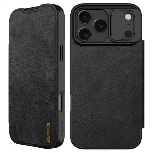Nillkin Qin Book PRO Pouzdro pro Apple iPhone 17 Pro Max Black
