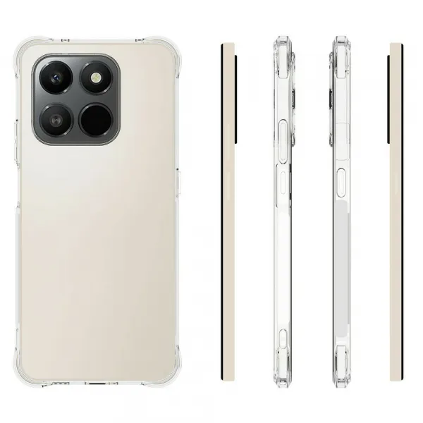 TPU Ochranný kryt pre Honor 400 Smart 5G / Honor X7d priehľadný