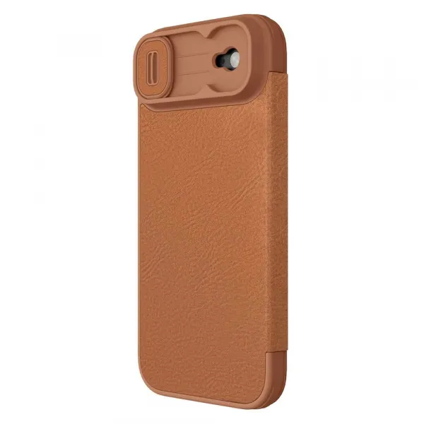 NILLKIN QIN PRO Zaklápacie puzdro pre Apple iPhone Air hnedé