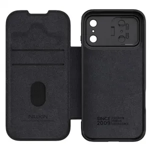 Nillkin Qin Book PRO Pouzdro pro Apple iPhone 17 Pro Max Black