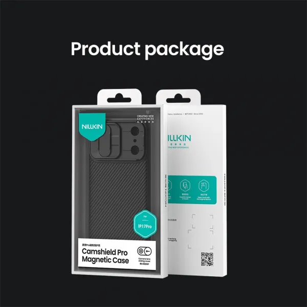 NILLKIN CAMSHIELD PRO MAGSAFE Kryt pre Apple iPhone 17 Pro čierny