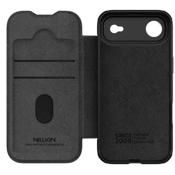 Nillkin Qin Book PRO Pouzdro pro Apple iPhone Air Black