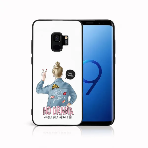 MY ART Ochranný obal pre Samsung Galaxy S9 NO DRAMA (138)