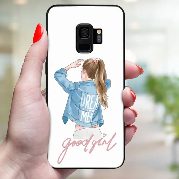 MY ART Ochranný obal pre Samsung Galaxy S9 GOOD GIRL (130)