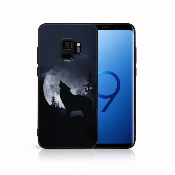 MY ART Ochranný obal pre Samsung Galaxy S9 WOLF (247)