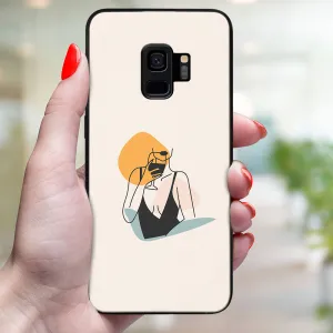 MY ART Ochranný obal pre Samsung Galaxy S9 WOMAN (197)