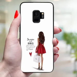 MY ART Ochranný obal pre Samsung Galaxy S9 RED DRESS (137)