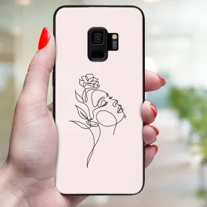 MY ART Ochranný obal pre Samsung Galaxy S9 ROSE GIRL (198)