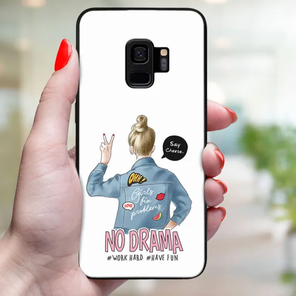 MY ART Ochranný obal pre Samsung Galaxy S9 NO DRAMA (138)