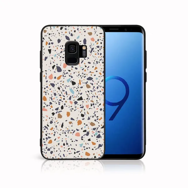 MY ART Ochranný obal pre Samsung Galaxy S9 BEIGE TERRAZZO (162)