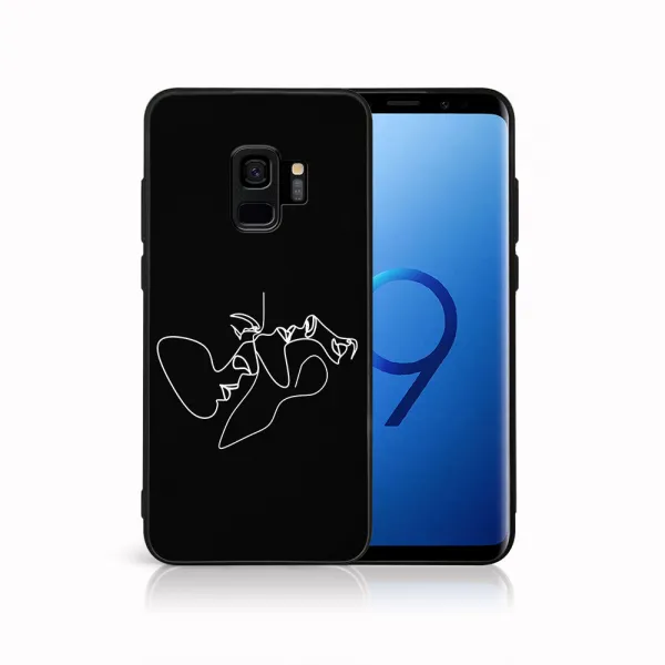 MY ART Ochranný obal pre Samsung Galaxy S9 FACES (196)